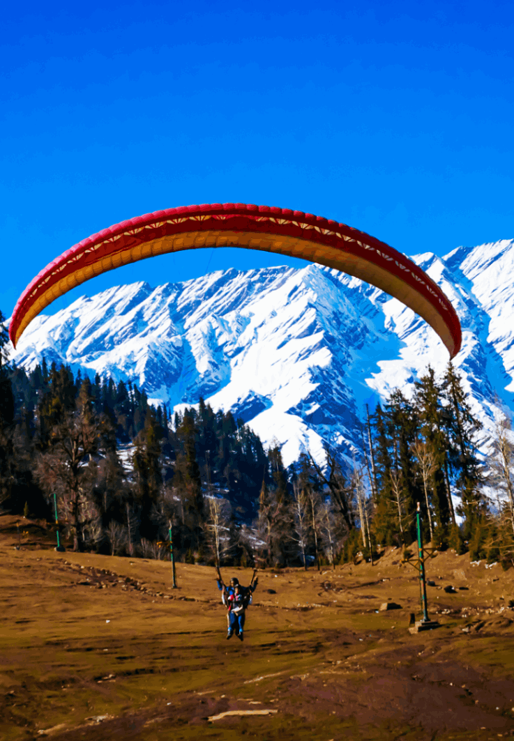 Paragliding in Bir Billing 